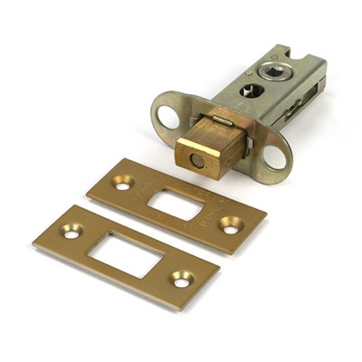 Aged Brass 2½" Heavy Duty Tubular Deadbolt