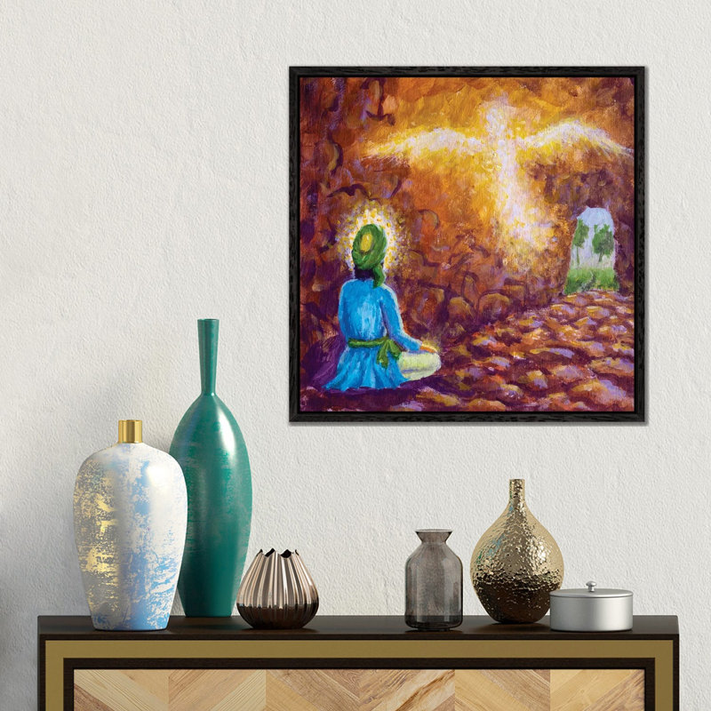 Revelation Of The Coran, Black, 45.72 cm H x 45.72 cm W