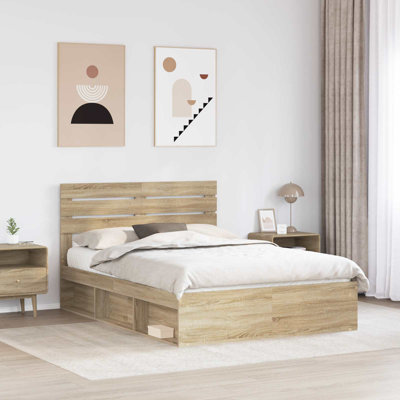 Solid Wood Bed