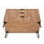 Commode brun doré