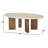 Rupani Marble Top Single Coffee Table