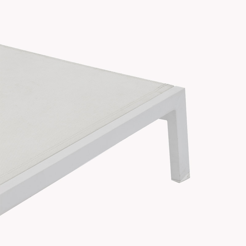 Bondi Outdoor Chaise Lounge, White