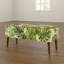 Polyester Blend Upholstered Bench-30955952