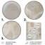 «Lunar Surface Landscape - Abstract Landscape Wall Art Living Room»-180352374-180352368