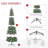 Christmas Tree with Realistic Branches, 300 LED Lights-1318003019