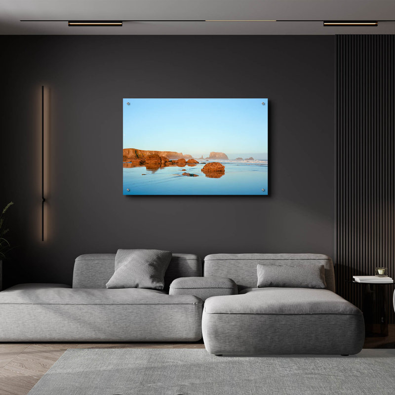 «Oregon Blues» par Sol Rapson, H 24 po x l 36 po x P 0,2 po