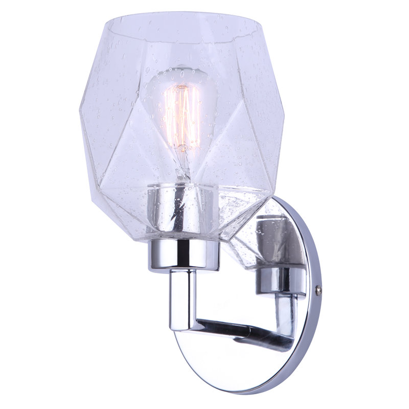 Jannus Dimmable Bath Sconce, Chrome
