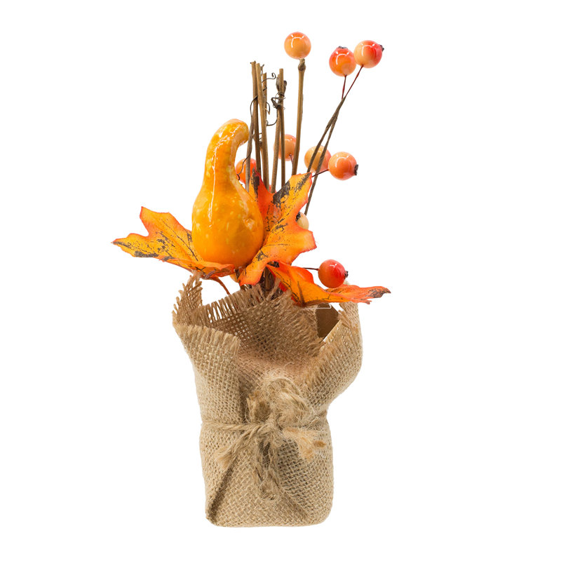 Arrangement floral d'automne 11 po S / 6