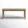 Carveth 44'' Wide Herringbone Solid Wood Rustic Style Dining & Entryway Bench