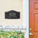 Gatewood Personalized Standard 2-Line Wall Address Plaque