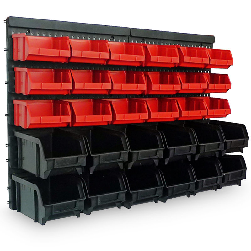 30 Piece Plastic / Acrylic Cube Shelf