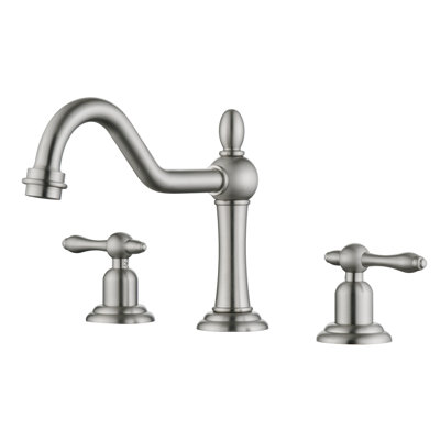 Robinet de lavabo de salle de bain 8 pouces, laiton massif rétro Summit
