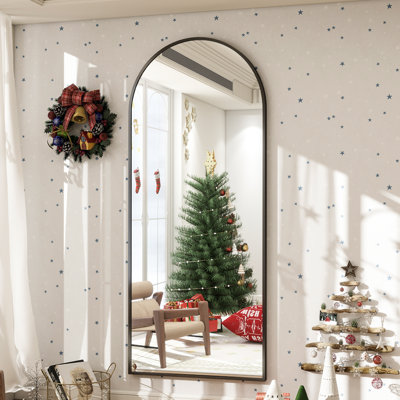Miroirs muraux surdimensionnés arqués
