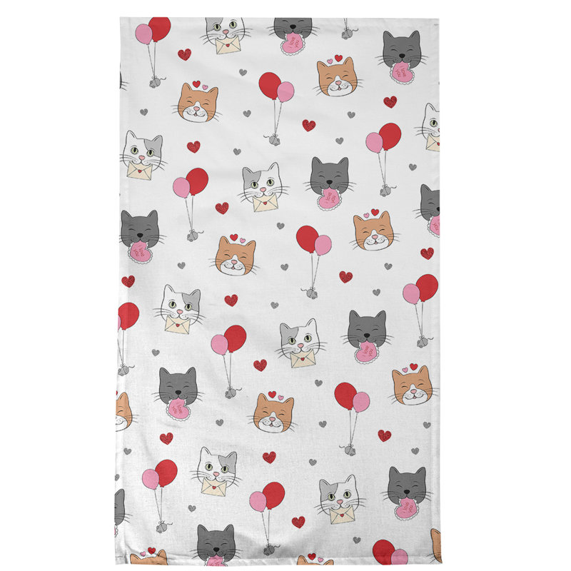 Waffle Tea Towel Kitchen Towel, Poly Twill