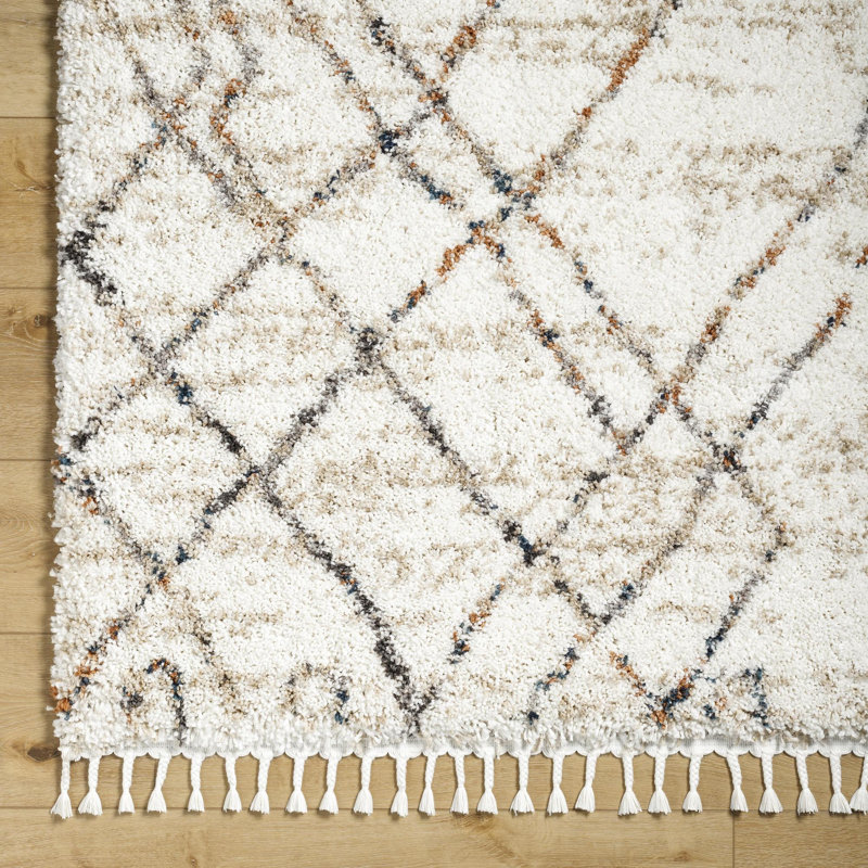 Geometric Indoor Rug, Rectangle 9'2" x 12'