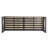 Metal Outdoor Patio 3-Seater Sofa With Cushions, 1 Piece-119368876