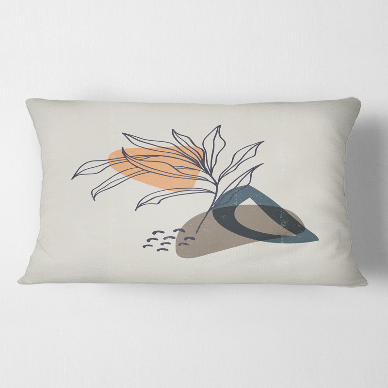 Floral Throw Pillow