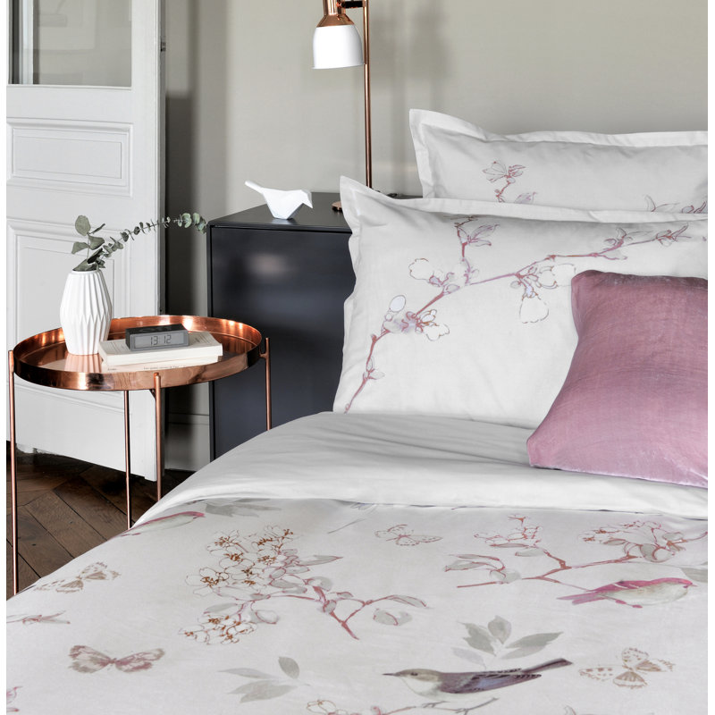 Poesie Percale Flat Sheet, King