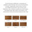 Tablettes suspendues fonctionnelles en bois pour garde-robe