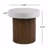 Square Side Table, Mgo