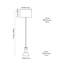 Annacatherine 160 H cm Column Floor Lamp