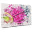 Bright Pink Gerbera Flower - Wrapped Canvas-56656287