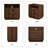 Jenkins 23''W Nightstand Set of 2 with 2-Drawer Open Cubby, Built-In Charge Outlets-635336252-609790903