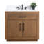 Ensemble de meuble-lavabo sur pied 36 po avec plateau en marbre d'ingénierie Avignon-93934499-114248459