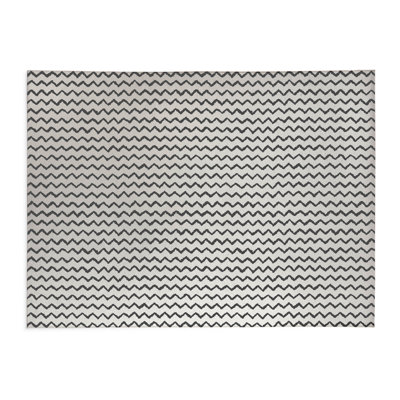 Chevron Wave Non-Slip Outdoor Rug