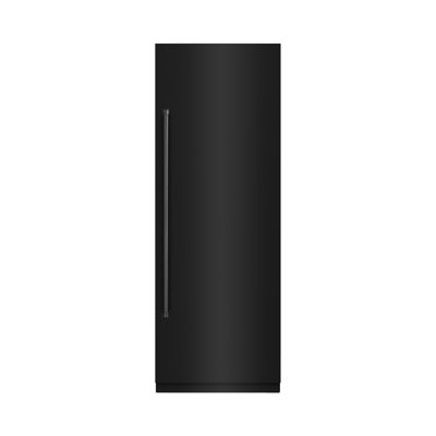 ZLINE 30 po 16,7 pi³ Réfrigérateur colonne avec intérieur gris graphite