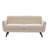 Jadier 66" Upholstered Loveseat Square Sofa-1229713457-1230110787