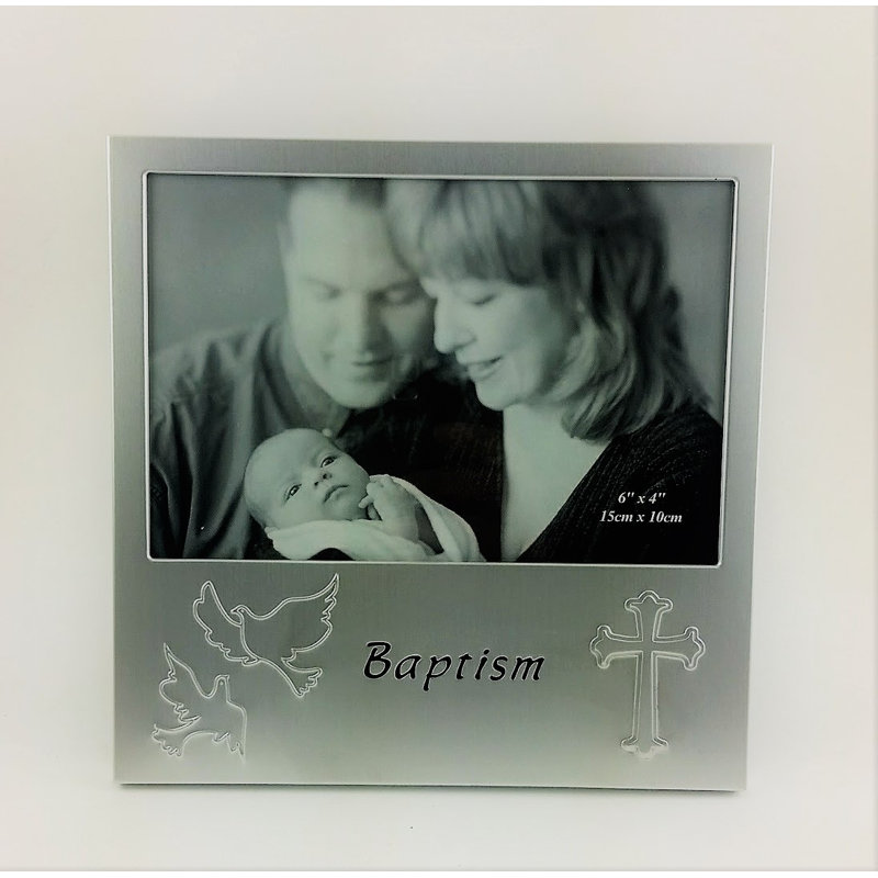 Bate Silver Metal Matte Picture Frame