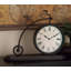Horloge noire en métal