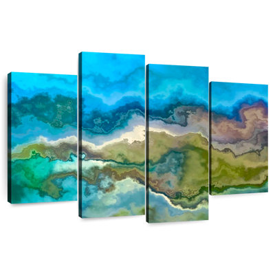 Wavescape Blue And Green