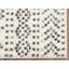 Tapis ivoire / noir Nezihe-471671897