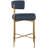 Klaas Upholstered Counter Stool with Metal Frame-88514431