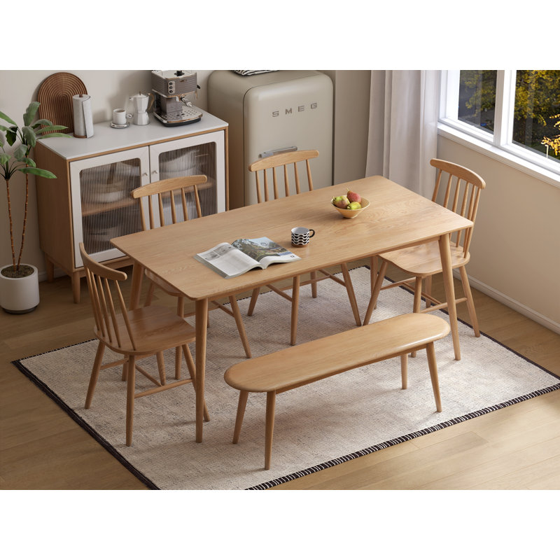 Solid Wood Bench, Oak
