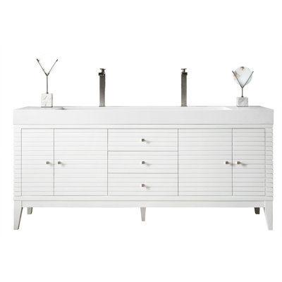 Linear 60'' W Double Vanity