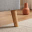 Banc ottoman de rangement avec plateau intégré