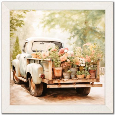 Voyage à la serre, art mural encadré