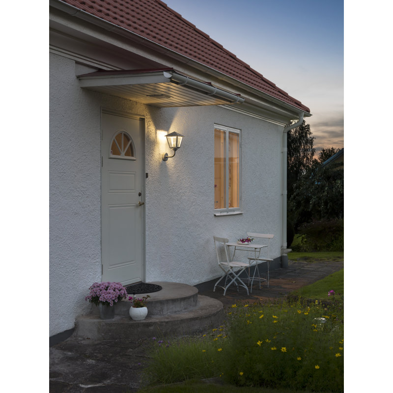 Benu Wall Lamp LED 8W Galvanized - A Modern Outdoor Light With Energy-saving Technology