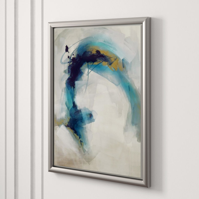Flow Of Motion I Painting by Janice Sadler, Plexi, 40" H x 30" W