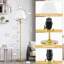 Lampe de table avec accoudoirs pivotants Mid-Century