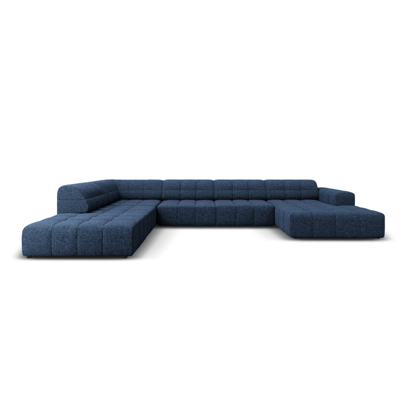 Chicago Modular Corner Sofa, Left Hand Facing, Blue