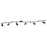 Aleezay 82'' 6 -Light Fixed Track Track Kit with Dimmable and Adjustable Head