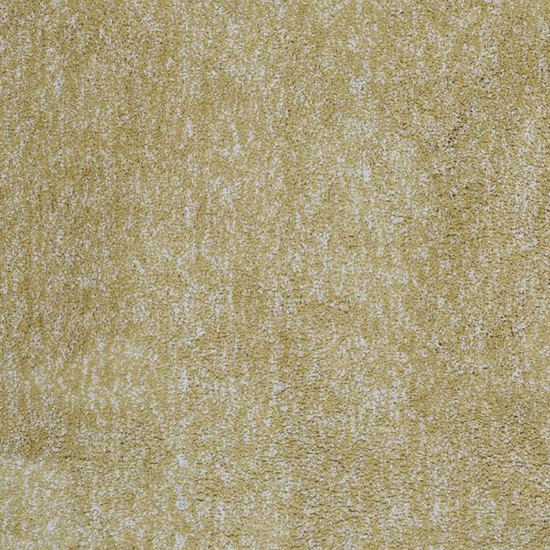 Tapis jaune chiné Calsey 3 pi x 5 pi, Rond 8 pi