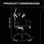 Tempest Ergonomic PC Office Gaming Chair-124608261