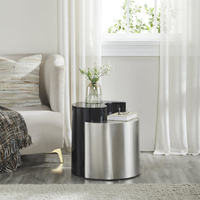 Modern & Contemporary Style End Table Made With Iron Sheet Frame