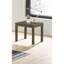 Noyer / brun élégant ensemble de tables basses 3 pièces 1 table basse et 2 tables de bout Mobilier de salon-1689871846-1689871845