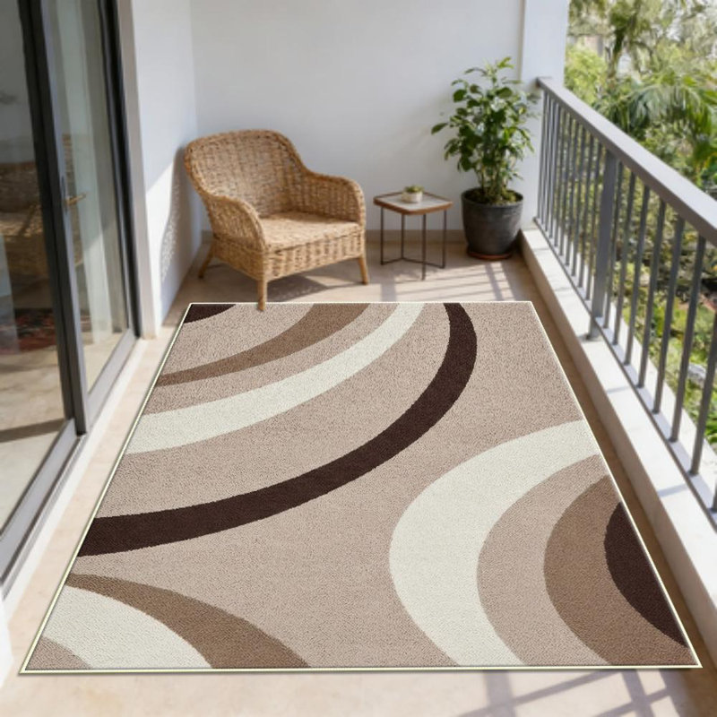 Geometric Pattern Area Rug, Soft And Lightweight, Suitable For All Seasons, Easy To Maintain And Easy To Clean, Machine Washable Carpet Floor Mat, Suitable For Living Room, Bedroom, Dining Room, Hallway, Balcony, Room Decor, Home Decor, Outdoor Decor